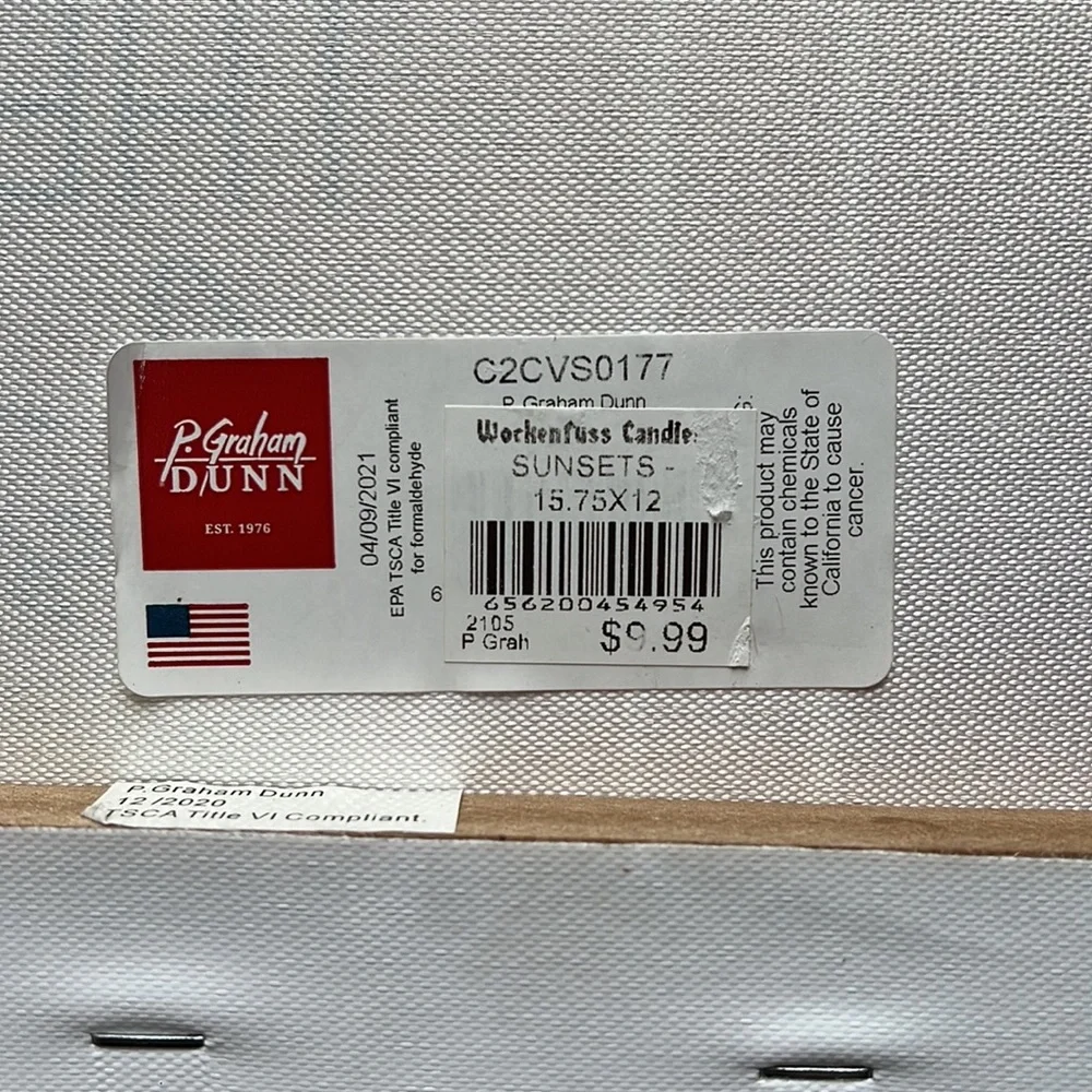 NWT Ocean City Canvas Wall‎ Decor